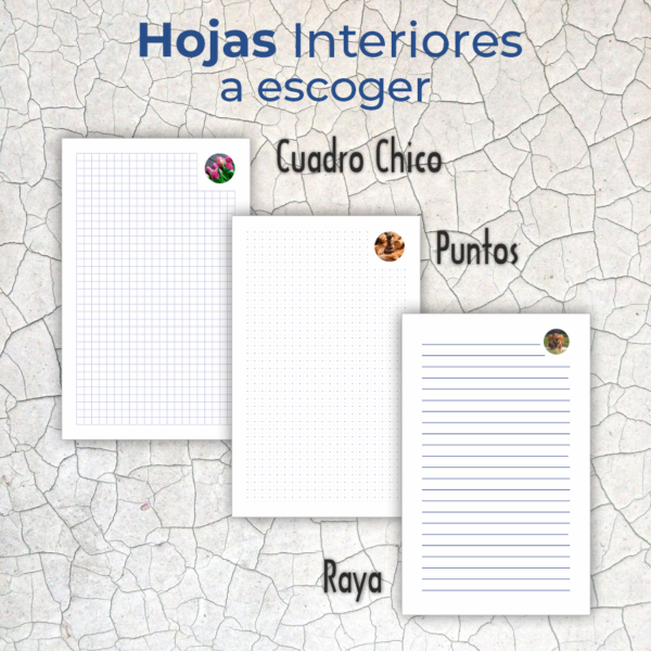 Libreta pasta dura 1/2 de carta