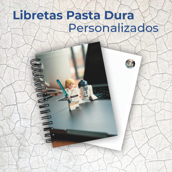 Libreta pasta dura 1/2 de carta